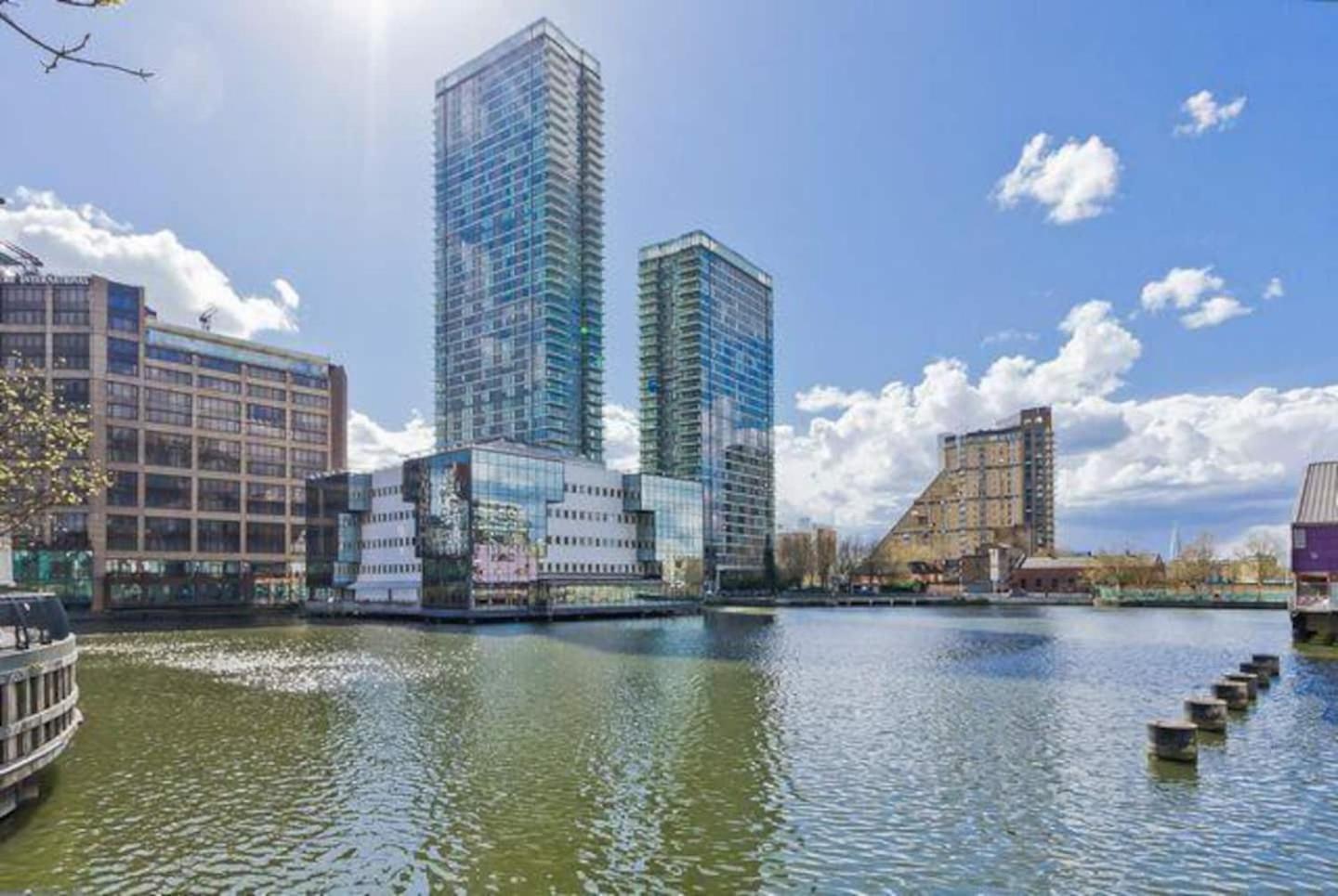 Modern 1 Bed Apartment At Heart Of Canary Wharf London Exterior foto